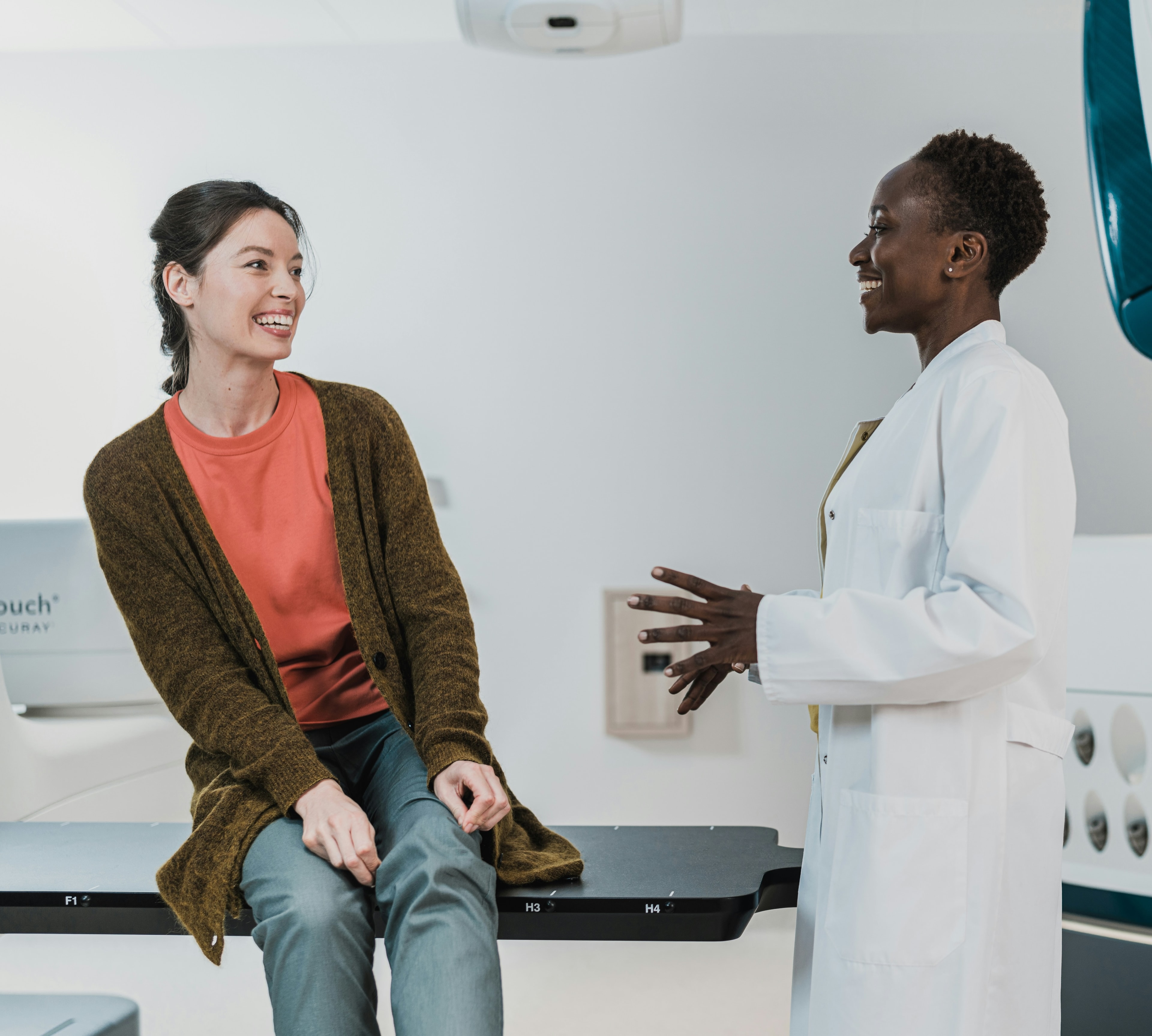 Person taking blood pressure
